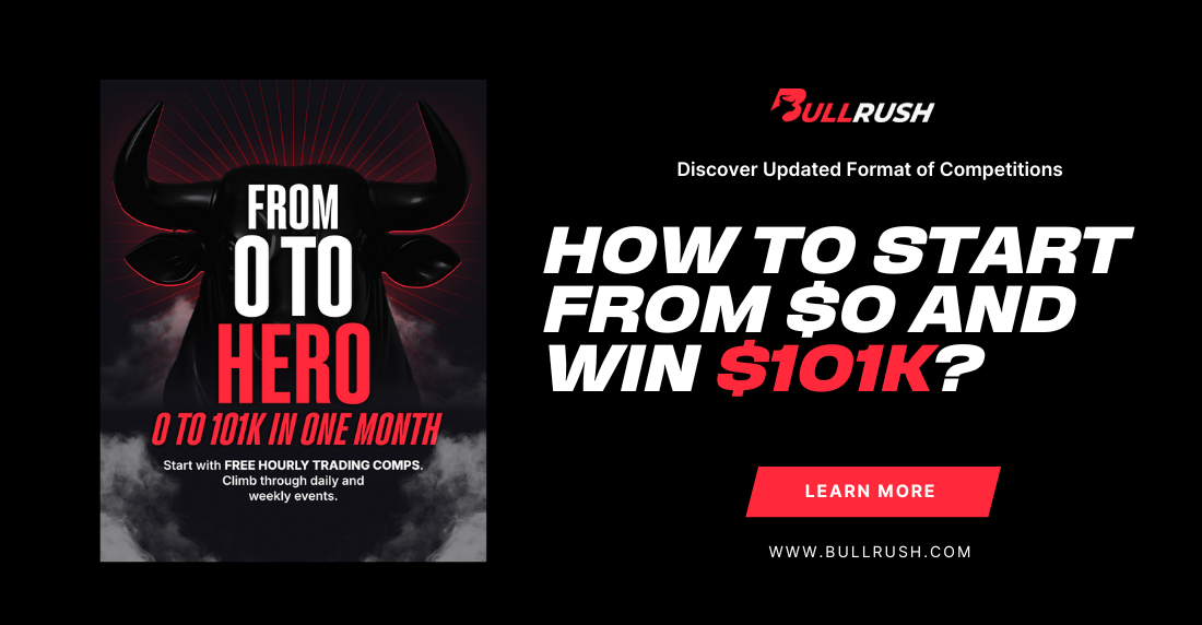 Start Trading from $0 and Win Up to $100K with BullRush