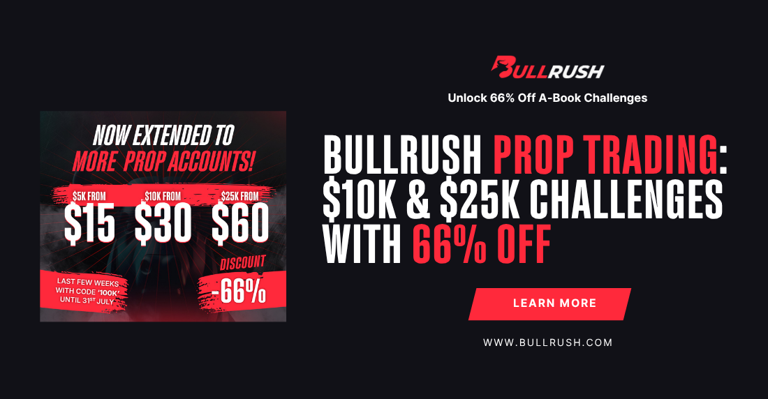 How to Join BullRush Prop Trading with 66% Off $10K and $25K A-Book Accounts